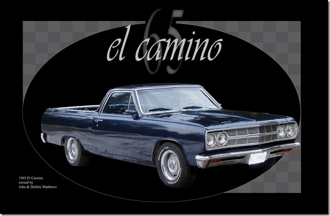 1965 El Camino, owned by Debbie and John Matthews
