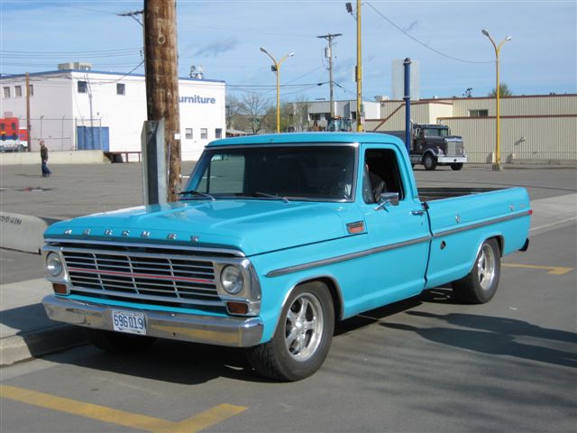 1967 Mercury Pick-up, owned by Gary & Alana Hartley.