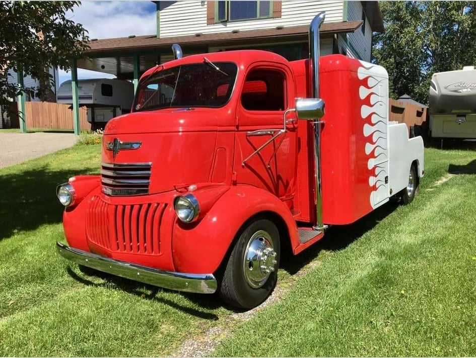 1941 Chevy Cab-over, owned by George Windsor