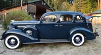 1936 Buick McLaughlin Deluxe, Owned by Jo Mitchell & Bill Turner